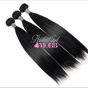 Bone Straight Virgin Hair 9A Hair bundles